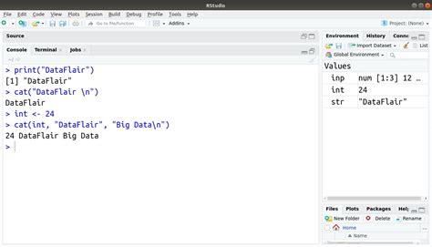 cat in r programming|cat vs print in r.